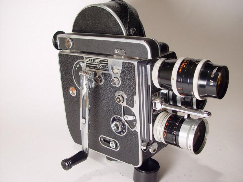 16mm movie camera Bolex Paillard H16 reflex. Exc++   