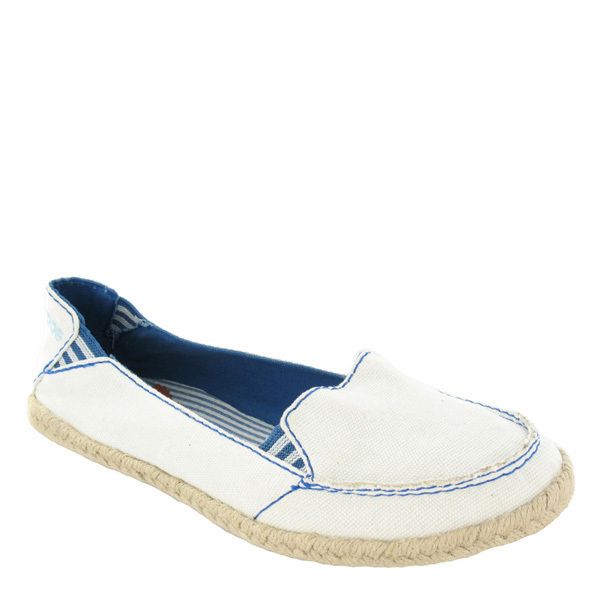 Clover Martin Canvas White Flats Rocket Dog  