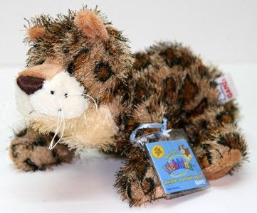   LEOPARD HM031 WITH SEALED CODE GANZ STUFFED PLUSH ANIMAL  