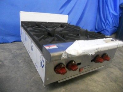   24 COUNTERTOP RANGE AHP 424 1 ACHIEVER HOTPLATE PROPANE GAS 4 BURNERS