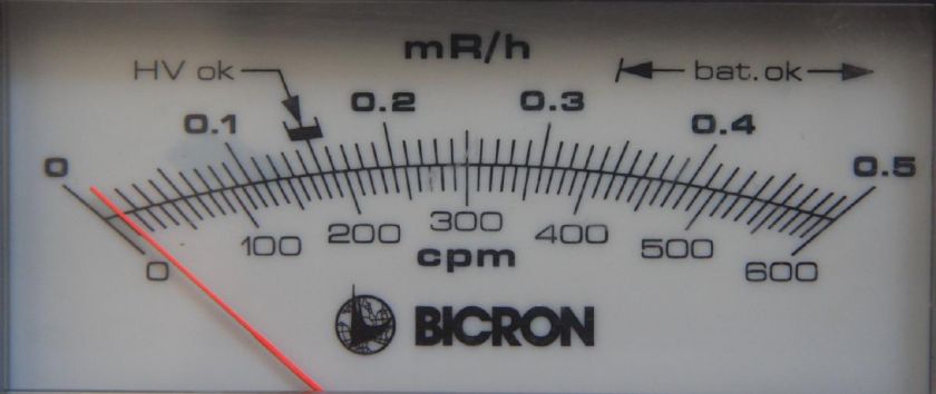 Bicron Surveyor 50 Geiger Counter Radiation Detector  