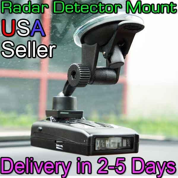 VALENTINE ONE Radar Detector Car Dash Windshield Mount  