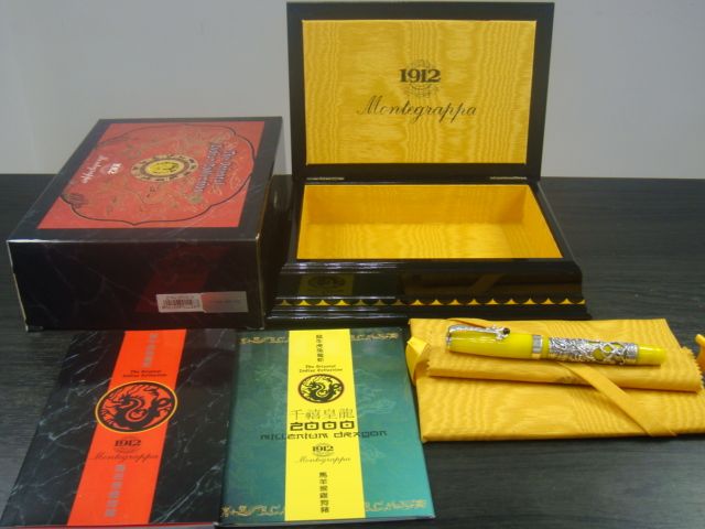 Y2K MONTEGRAPPA MILLENIUM DRAGON LIMITED EDITION 366 FOUNTAIN PEN 