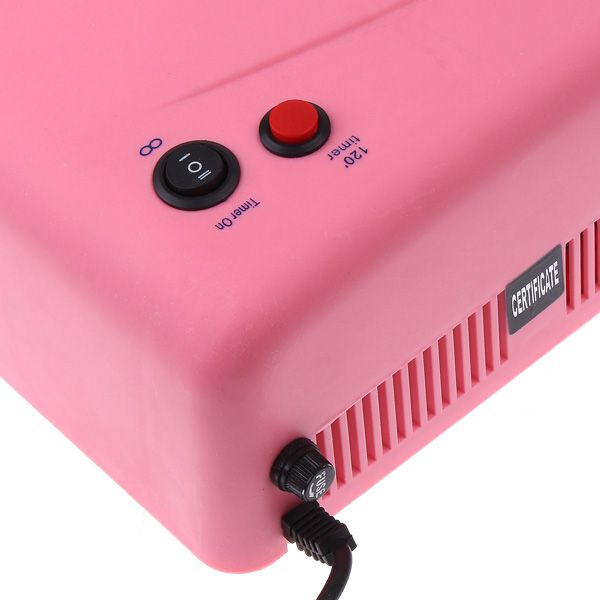 36W 220V Nail Art UV Lamp Gel Curing Tube Light Dryer  