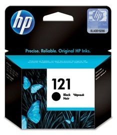 Genuine New HP 121 CC640 Black Ink Cartridge Printer  