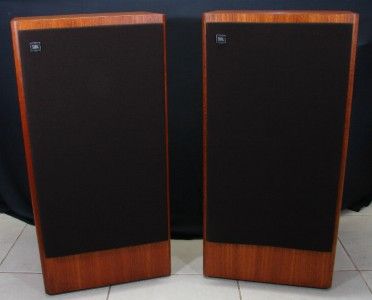 VINTAGE JBL 240TI SPEAKERS IN TEAK GREG TIMBERS DESIGN IN BEAUTIFUL 