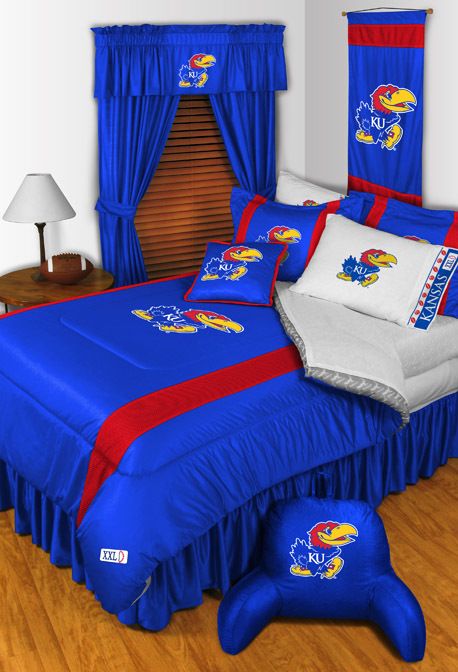 KANSAS JAYHAWKS **BEDROOM DECOR** **MORE ITEMS**  