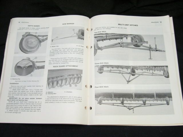 John Deere 9000 Series Grain Drill Operaters Manual  