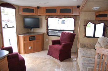 2009 Keystone COUGAR XLite 29RLS Rear Living RoomTravel Trailer RV 