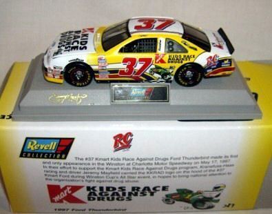 revell 1/43 #37 KMART KRAD JEREMY MAYFIELD 1997 FORD  