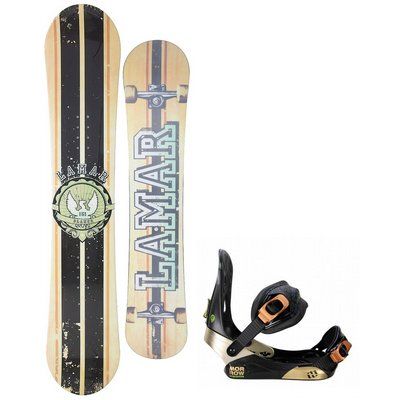 Lamar Blazer 151 Mens Snowboard + Morrow Invasion Bindings  