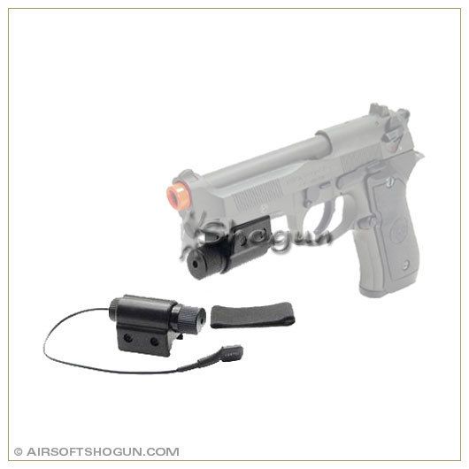 Airsoft Rail Mount Laser Pointer  