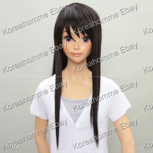 Tales of Vesperia Yuri Lowell Black Cosplay Wig 80cm  