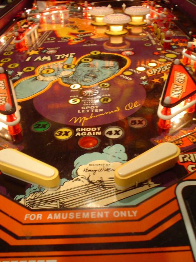 Stern ♔ ♔ ♔ ALI ♔ ♔ ♔ Pinball Machine NICE  