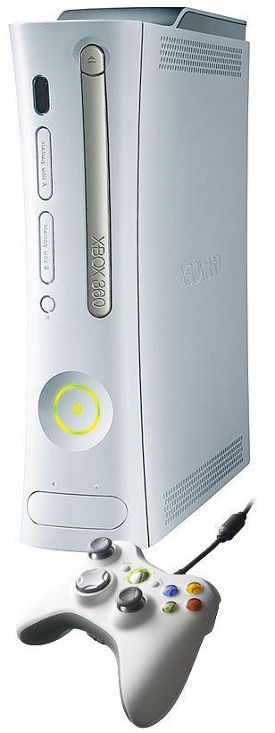 MICROSOFT XBOX 360 20 GB HDMI SYSTEM CONSOLE 050393180407  