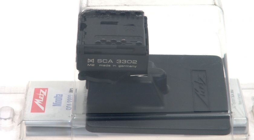 METZ MINOLTA CAMERA SCA 3302 M2 FLASH ADAPTER NEW MINT  