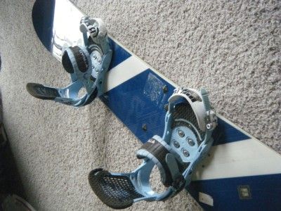 Ride Decade Snowboard with Burton Triad Bindings  