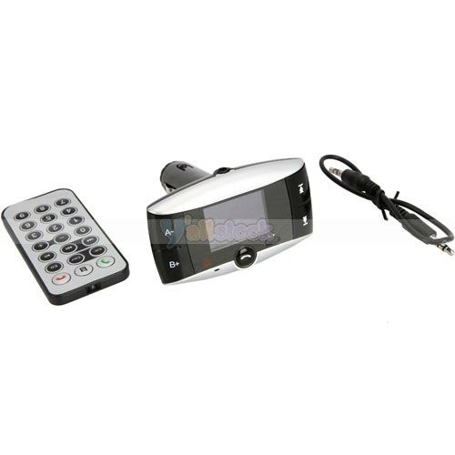   Bluetooth Wide Screen Car  Player& Remote Control Silver  
