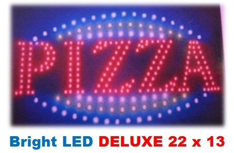  22x13 LARGE NIB ANIMATED LED OPEN Neon SIGN Running 202