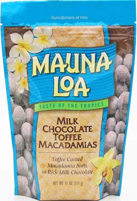   TOFFEE MAUNA LOA MACADAMIA NUTS 12 / 11 OZ 072992661453  