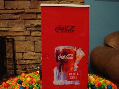 Vintage 1950s Toy N Joy *COCA COLA* Gumball Candy Vending Machine 