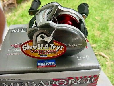 New Daiwa Megaforce 100TSH Twitchin Baitcasting Reel 7.11 Right 