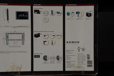 Sanus Big Screen TV Tilting Wall Mount   NIB  