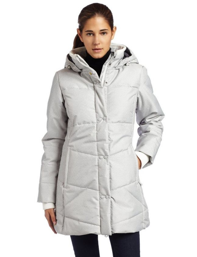 Lole Ski Jacket Women Zoa Parka Vanilla Circle Combo SM  