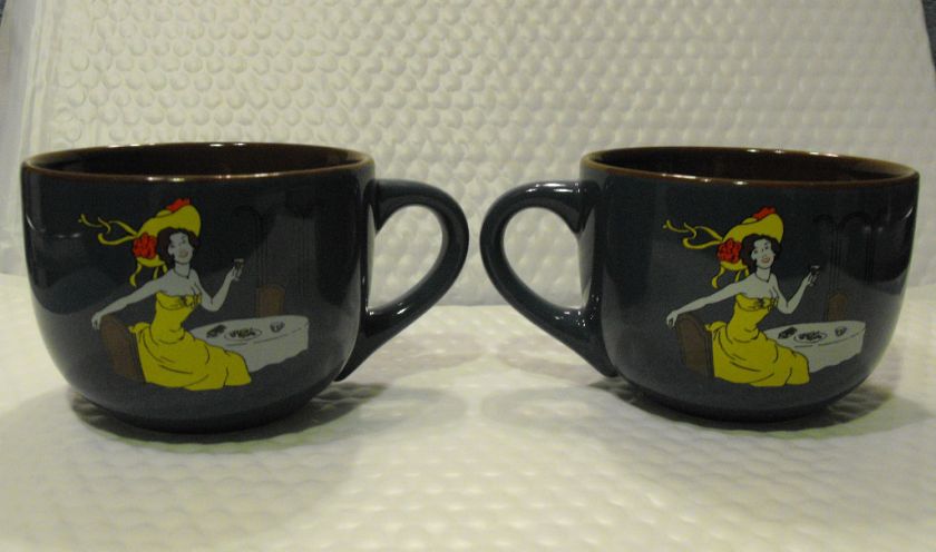 LOT TWO (2) CAFE BOHEME COFFEE CREME LIQUEUR MUGS  