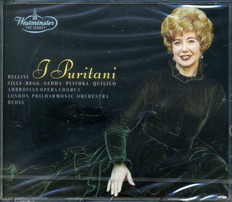 Bellini I Puritani   Sills Gedda Rudel 3CD DG SEALED 028947120728 