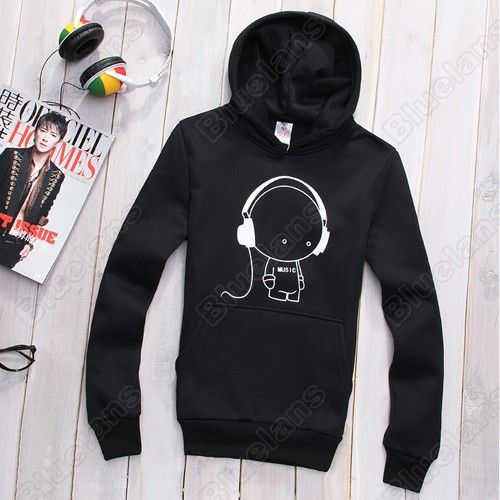 Men Fashion Slim Fit Sexy Style Hoody Top Hoodies Jacket Coat XS S M 