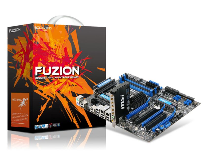 MSI Big Bang Fuzion i3/i5/i7 Socket 1156 Motherboard  