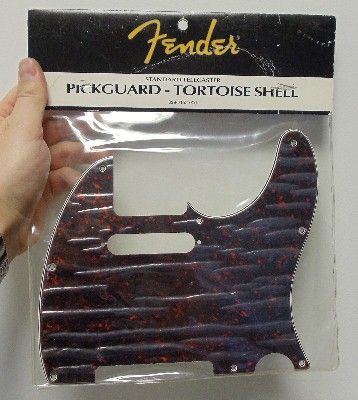 Fender® USA / MEX TELECASTER® GUITAR PICKGUARD TORTOISE SHELL   NEW 