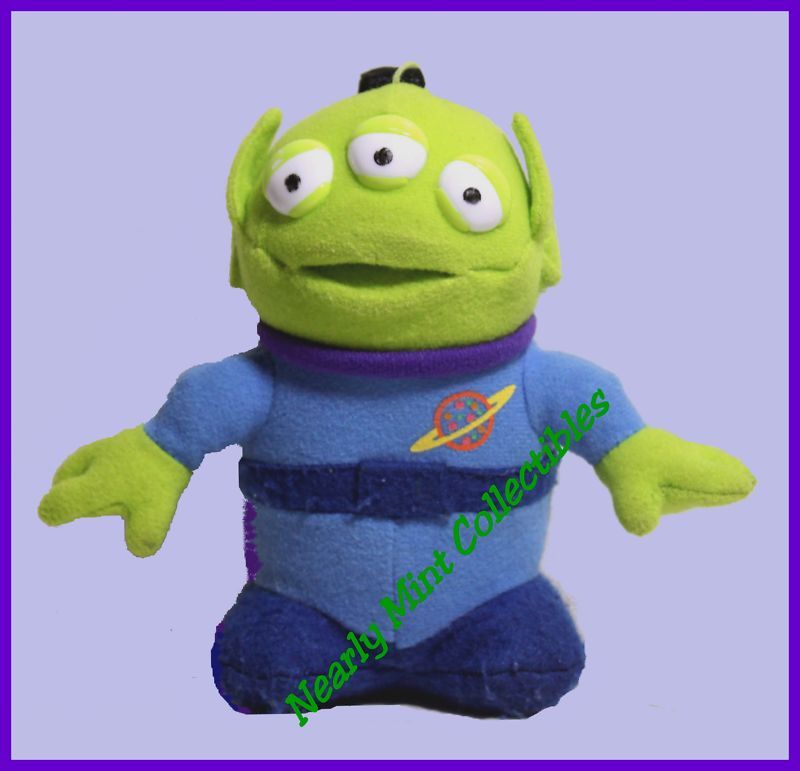 DISNEYS TOY STORY 2 PLUSH TALKING ALIEN DOLL JOKE BOOK  