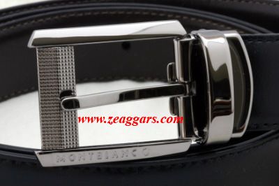 Montblanc Contemporary Belt #38163   StarWalker Ruthenium Shiny Pin 