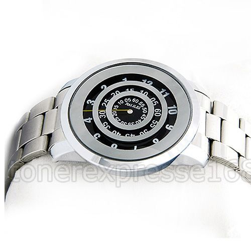 Unique Style Three Circle Quartz Sports Mens Watch New  