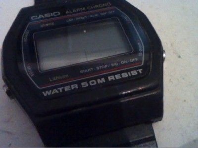 VINTAGE CASIO 248 ALARM CHRONO WATER RESIST LCD WATCH 4U2FIX  